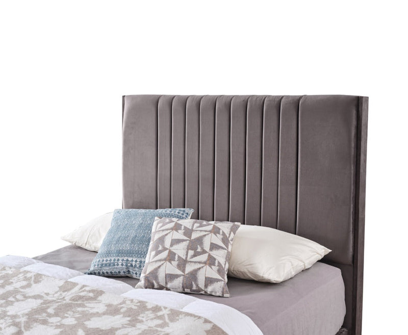 Roma 5ft Kingsize Ottoman Bed Pack - Cream | Grey