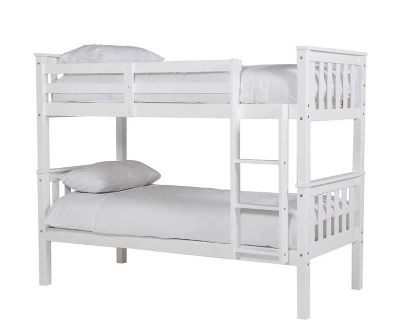 Brunos Bunk Bed 3ft - White