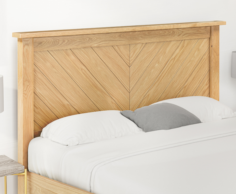 Kenji 5ft Kingsize Bed Frame - Oak