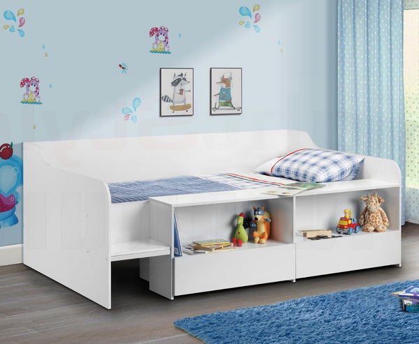 Kira Low Sleeper - Pure White