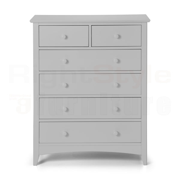 Opal 4+2 Chest - Dove Grey