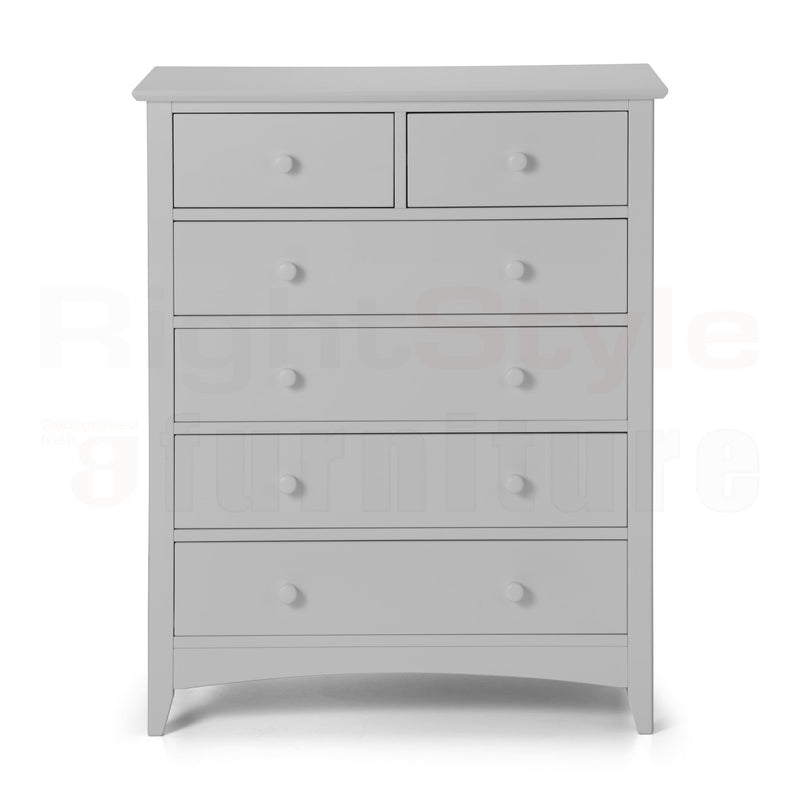 Opal 4+2 Chest - Dove Grey