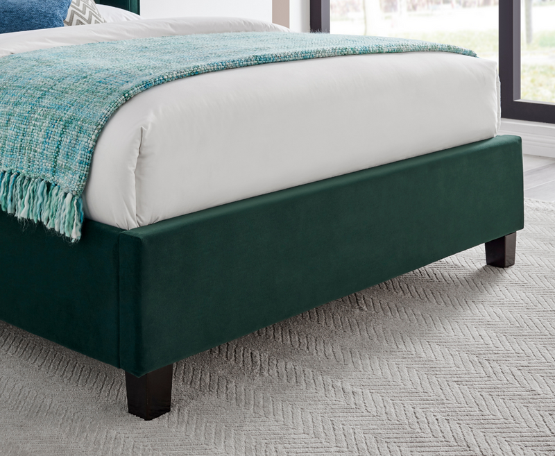 Polaris 4ft6 Double Bed Frame - Emerald