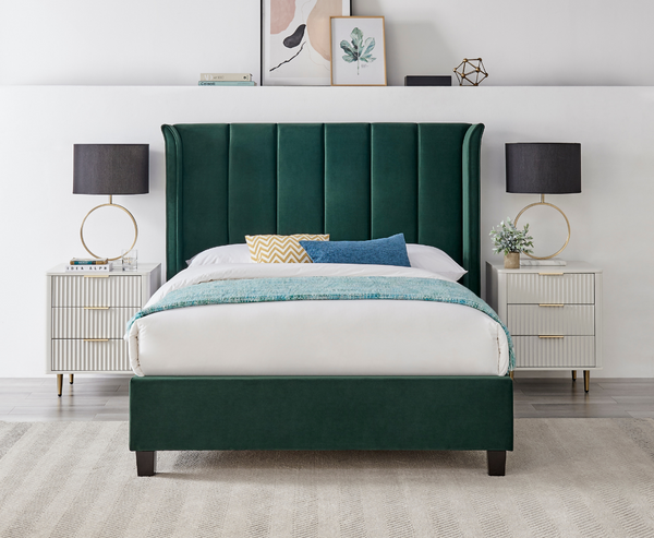 Polaris 5ft Kingsize Bed Frame - Emerald