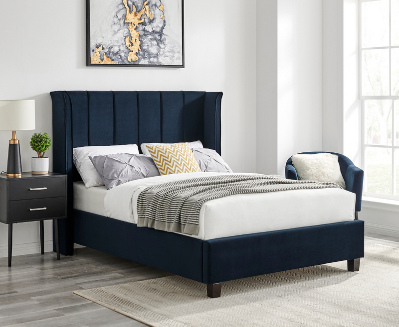 Polaris 5ft Kingsize Bed Frame - Navy