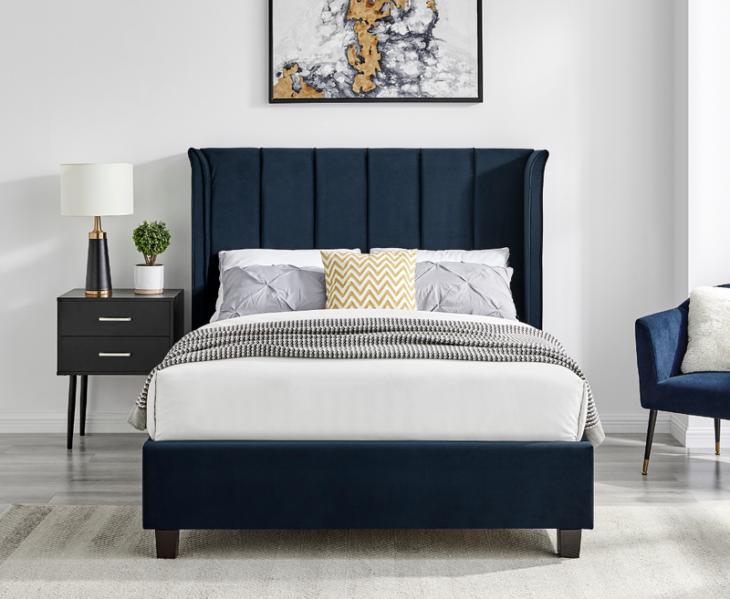 Polaris 5ft Kingsize Bed Frame - Navy