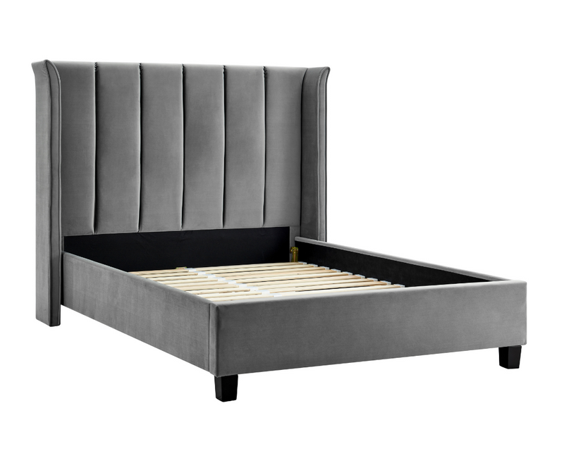 Polaris 5ft Kingsize Bed Frame - Silver