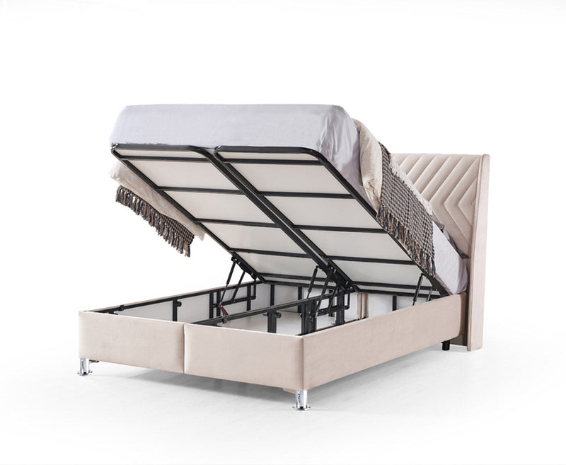 4ft 6 Double Ottoman Bed