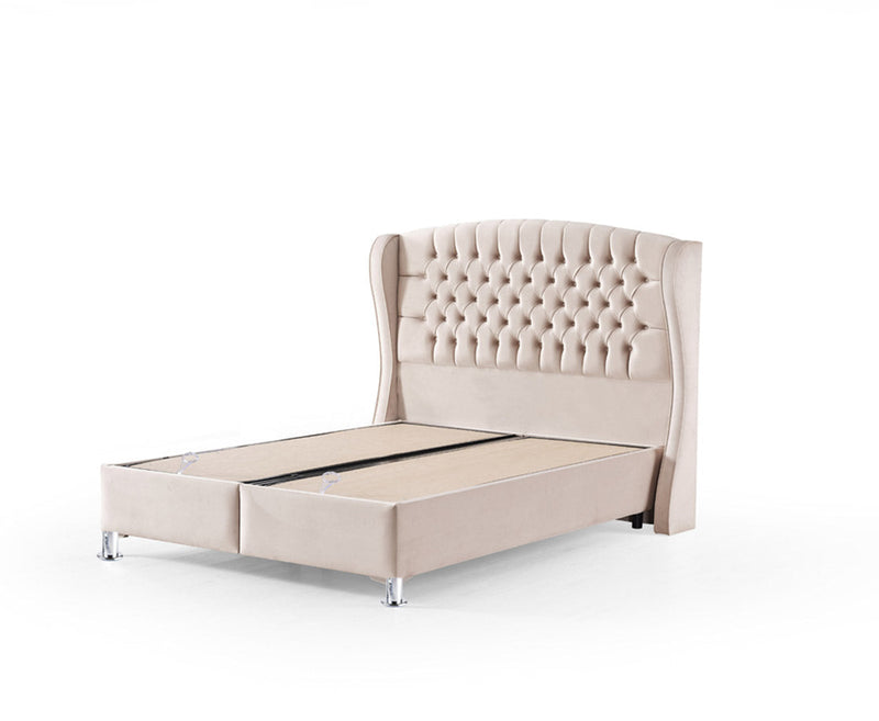 Venus 5ft Kingsize Ottoman Bed Frame - Grey | Sand