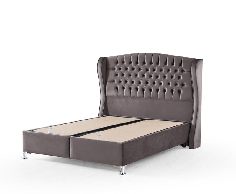 Venus 5ft Kingsize Ottoman Bed Pack - Grey | Sand