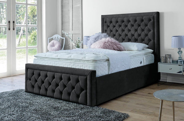 Lewis 3ft Single Bed Frame- Naples Black