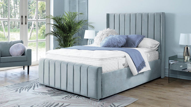 Topaz 6ft Superking Bed Frame- Naples Grey