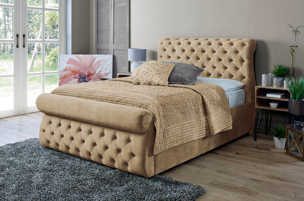 Alicante 5ft Kingsize Bed Frame- Naples Sand