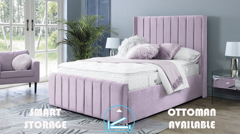 Topaz 4ft 6 Ottoman Bed Frame