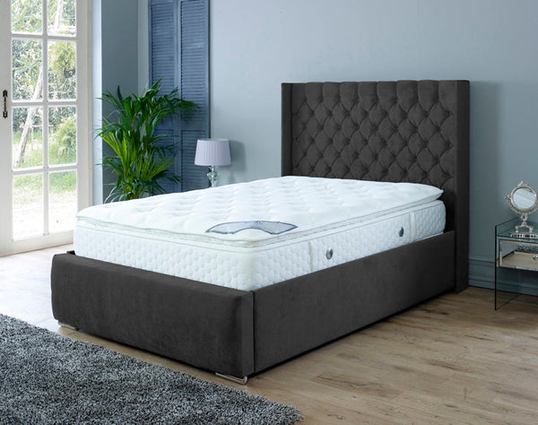 Rose 4ft Bed Frame- Naples Black