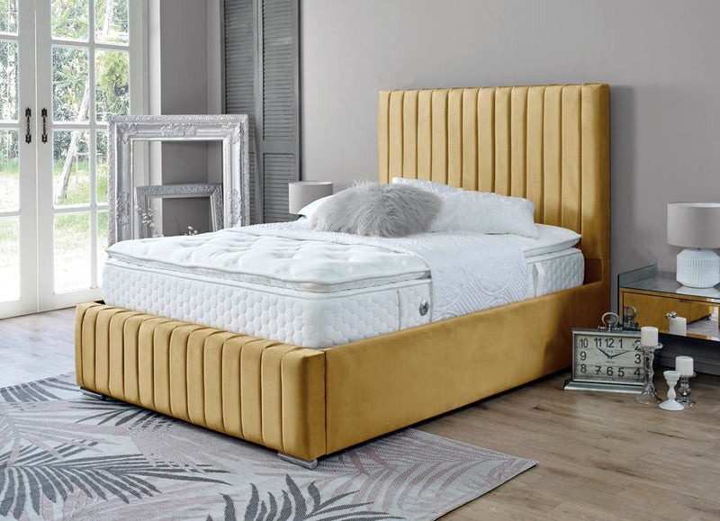 Turin 4ft Bed Frame- Naples Sand