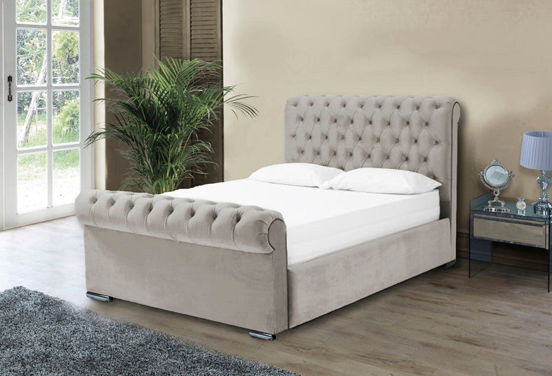 Benito 4ft Ottoman Bed Frame- Naples Sand