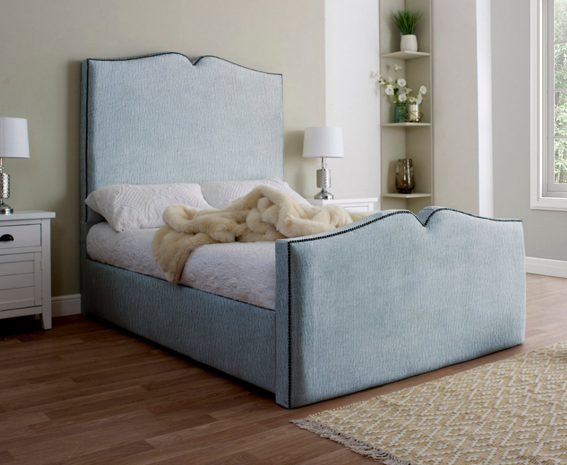 Love Heart 5ft Kingsize Bed Frame - Naples Sand