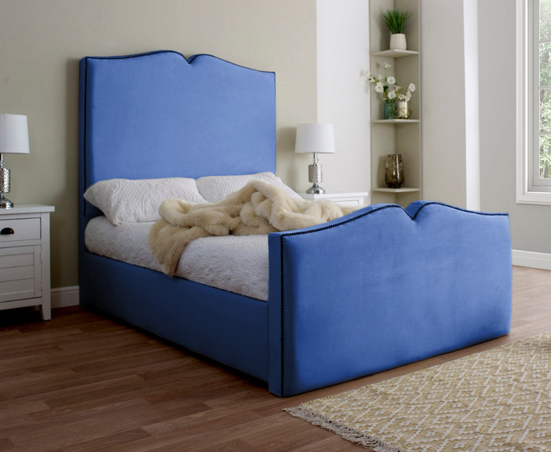 Love Heart 3ft Single Bed Frame - Naples Sand