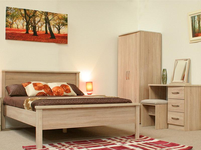 Lungo 3ft Mid Oak Headboard