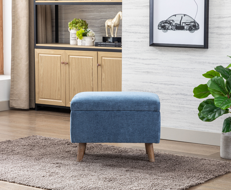 Nina Ottoman Footstool - 3 Colours