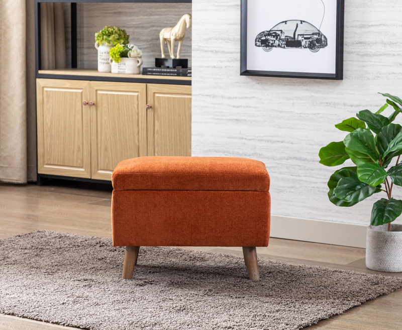 Nina Ottoman Footstool - 3 Colours