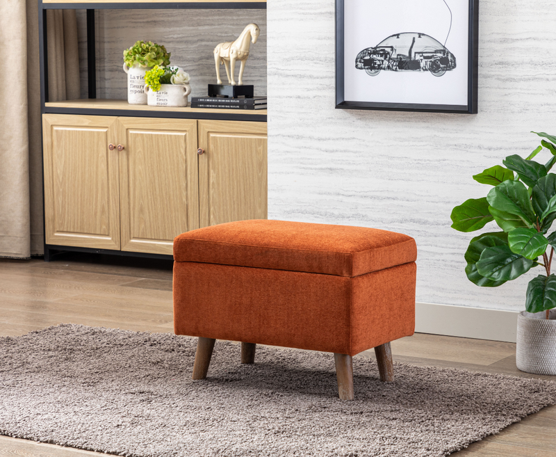 Nina Ottoman Footstool - 3 Colours