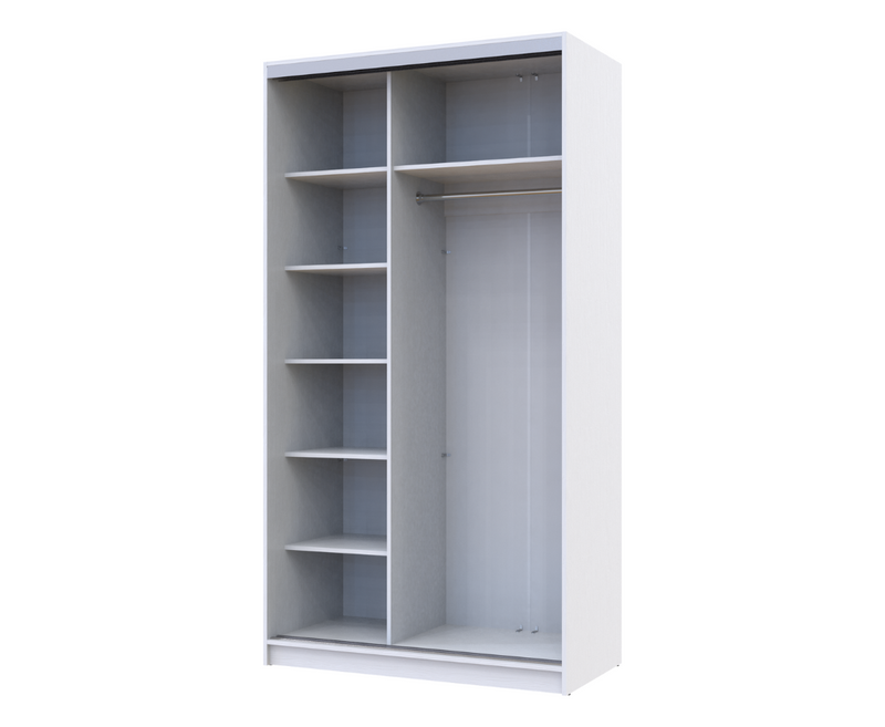 Sydney 120cm Wardrobe - White