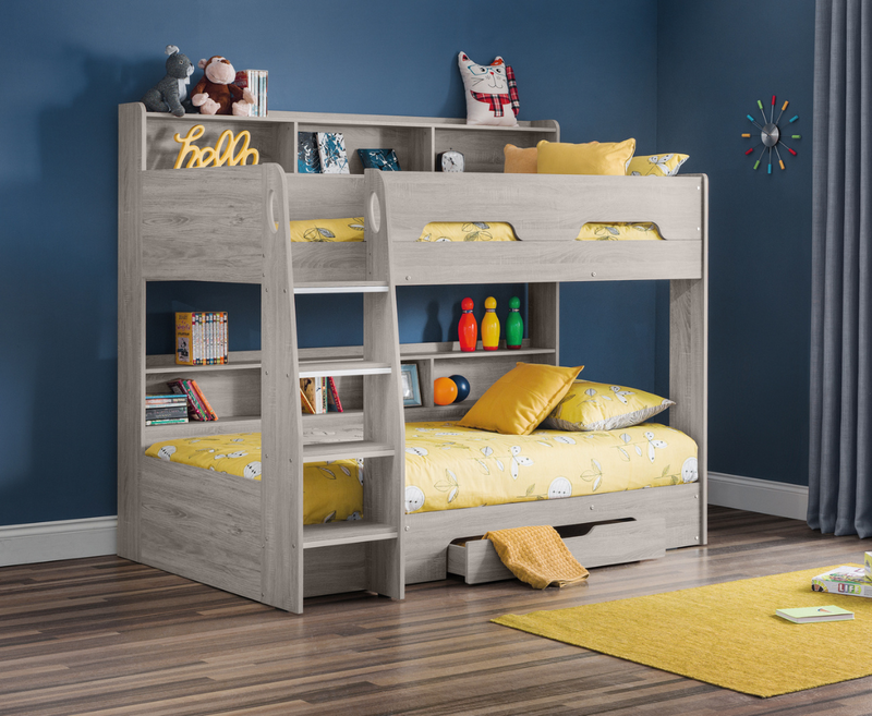 Titan Bunk Bed - Grey Oak