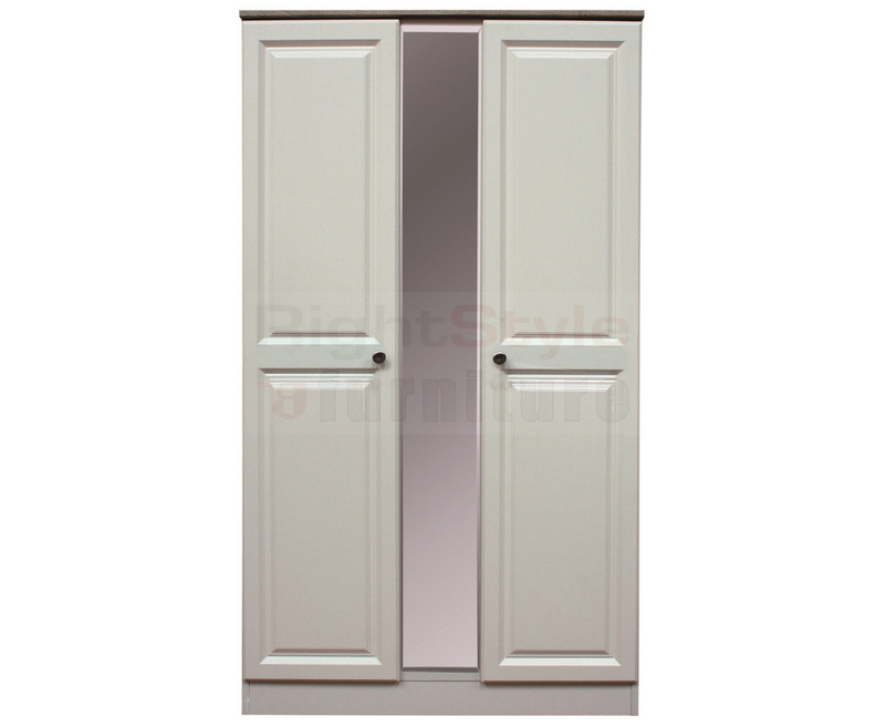 Trufflestone 2 Door/2 Drawer Combi Robe