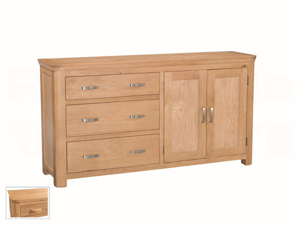 Large Turin Oak Sideboard