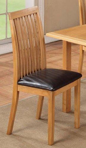 Sienna City Oak  Dining Chair Brown